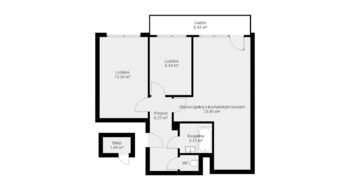 Prodej bytu 3+kk v osobním vlastnictví 62 m², Praha 4 - Chodov