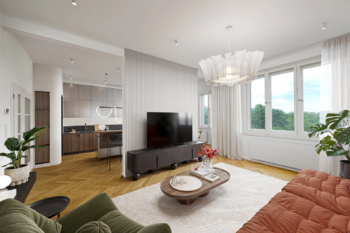 Prodej bytu 3+kk v osobním vlastnictví 115 m², Praha 3 - Vinohrady
