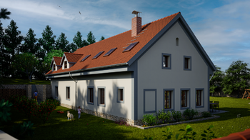vizualizace - Prodej domu 263 m², Staré Město pod Landštejnem