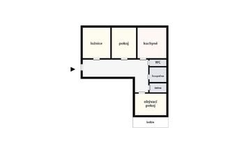 Prodej bytu 3+1 v osobním vlastnictví 74 m², Rožnov pod Radhoštěm