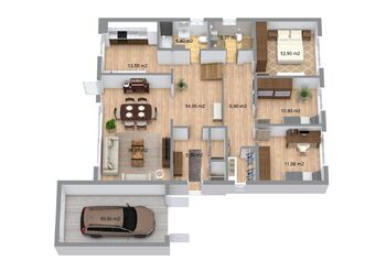 Výjimečný rodinný dům, Šumná, okr. Znojmo - Prodej domu 200 m², Šumná