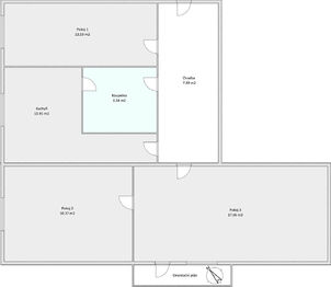 Prodej bytu 3+1 v osobním vlastnictví 63 m², Plzeň
