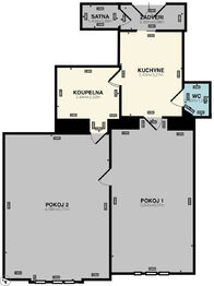 Prodej bytu 1+1 v osobním vlastnictví 59 m², Praha 6 - Bubeneč