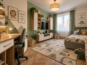 Vizualizace - Prodej bytu 2+1 v osobním vlastnictví 50 m², Podbořany