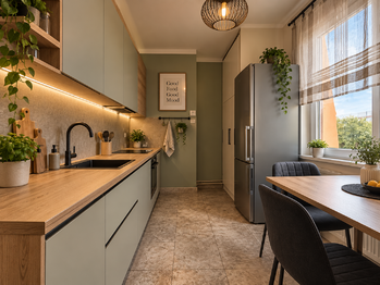 Vizualizace - Prodej bytu 2+1 v osobním vlastnictví 50 m², Podbořany