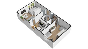 Prodej bytu 2+1 v osobním vlastnictví 50 m², Podbořany