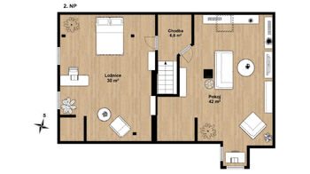 Prodej chaty / chalupy 150 m², Útvina