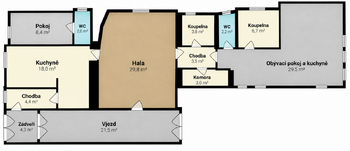 Prodej domu 395 m², Kostelec nad Labem