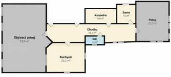 Prodej domu 395 m², Kostelec nad Labem
