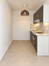 Kuchyň  - Pronájem bytu 2+kk v osobním vlastnictví 42 m², Praha 10 - Strašnice