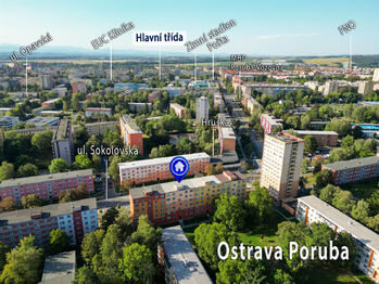 Prodej bytu 2+1 v družstevním vlastnictví 57 m², Ostrava