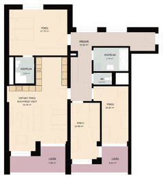 Prodej bytu 4+kk v osobním vlastnictví 105 m², Praha 3 - Žižkov