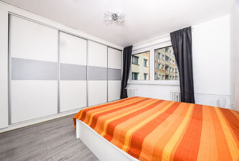 Ložnice s vestavnou skříní na míru - Prodej bytu 3+1 v osobním vlastnictví 76 m², Ústí nad Labem