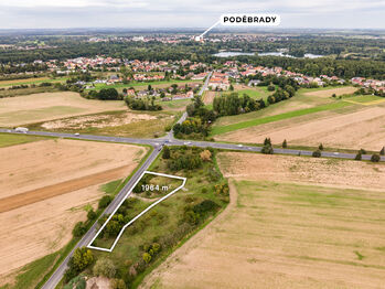 Prodej pozemku 1964 m², Poděbrady