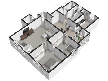 Pronájem bytu 4+1 v osobním vlastnictví 87 m², Praha 8 - Dolní Chabry