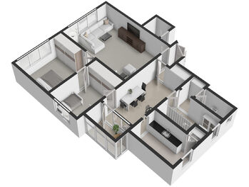 Pronájem bytu 4+1 v osobním vlastnictví 87 m², Praha 8 - Dolní Chabry