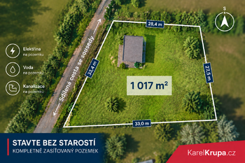 Prodej pozemku 1017 m², Jirkov