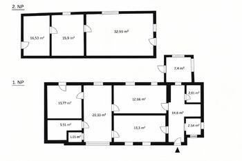 Prodej domu 166 m², Sedlec-Prčice