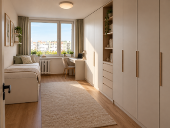 vizualizace - Prodej bytu 3+kk v osobním vlastnictví 68 m², Praha 10 - Petrovice