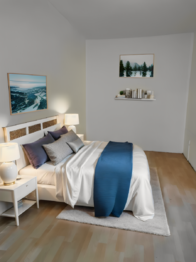 vizualizace - Pronájem bytu 3+1 v družstevním vlastnictví 80 m², Dobříš