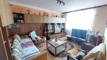 Obývací pokoj - Pronájem bytu 2+1 v družstevním vlastnictví 56 m², Vyškov 