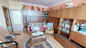 Obývací pokoj - Pronájem bytu 2+1 v družstevním vlastnictví 56 m², Vyškov
