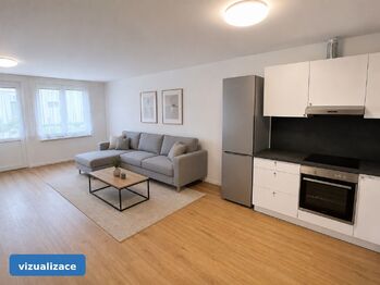 Pronájem bytu 1+kk v osobním vlastnictví 54 m², Lavičky