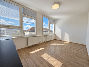 pokoj s kuchyňskou linkou - Pronájem bytu 1+kk v osobním vlastnictví 27 m², České Budějovice