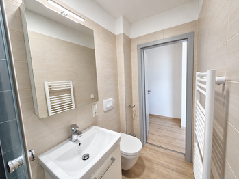 koupelna - Pronájem bytu 1+kk v osobním vlastnictví 27 m², České Budějovice
