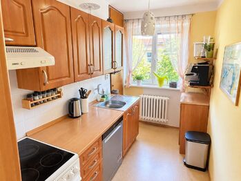 Kuchyně - Pronájem bytu 3+1 v osobním vlastnictví 67 m², Praha 9 - Klánovice