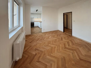 denní pokoj / obývák ... - Pronájem bytu 3+1 v osobním vlastnictví 52 m², Ledeč nad Sázavou