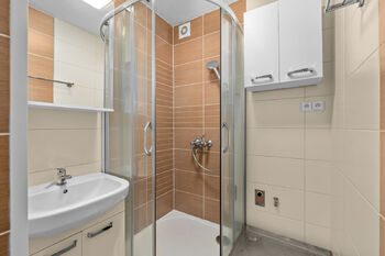 Koupelna - Prodej bytu 3+1 v družstevním vlastnictví 61 m², Borovany