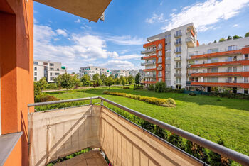 Balkon - Prodej bytu 2+kk v osobním vlastnictví 58 m², Praha 9 - Letňany