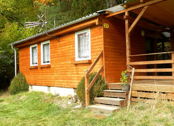 Pohled na vstup do chaty. - Prodej chaty / chalupy 60 m², Smědčice 