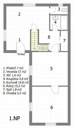 Prodej domu 152 m², Měnín