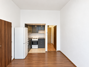 Kuchyňský kout - Prodej bytu 2+kk v osobním vlastnictví 35 m², Kralupy nad Vltavou 