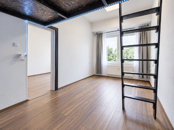 Ložnice s vestavbou - Prodej bytu 2+kk v osobním vlastnictví 35 m², Kralupy nad Vltavou
