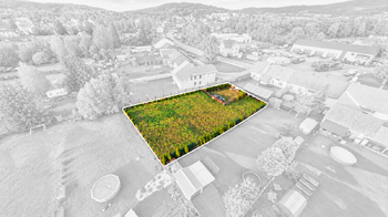 Vyznačení pozemku - Prodej pozemku 1109 m², Volary 