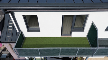 Balkon - Pronájem bytu 2+kk v osobním vlastnictví 44 m², Milovice