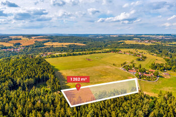 Prodej pozemku 1262 m², Albrechtice nad Vltavou
