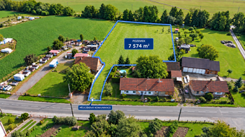 Prodej pozemku 7574 m², Nevratice