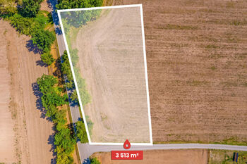 Prodej pozemku 4011 m², Chrášťany