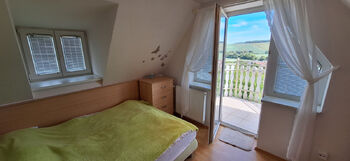 Ložnice v 1. patře - Prodej domu 92 m², Moravské Málkovice