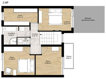 Prodej domu 156 m², Praha 9 - Vinoř