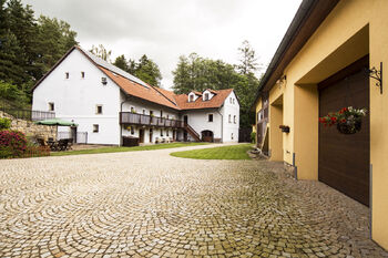 dvúr s pohledem na mlýn  - Prodej ubytovacího zařízení 550 m², Strmilov
