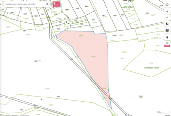 Lesní pozemky v katastrálním území Klokočov - Prodej pozemku 47046 m², Bílá
