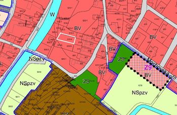 ÚZ - České Meziříčí - Prodej pozemku 772 m², České Meziříčí