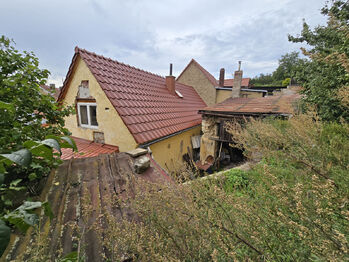 Pohled na novou střechu - Prodej domu 107 m², Libořice