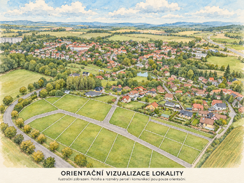 Prodej pozemku 856 m², Milín