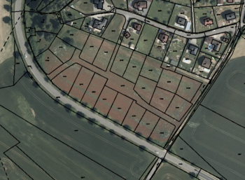 Prodej pozemku 856 m², Milín